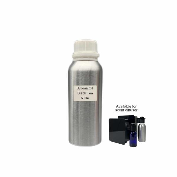 Aceite aromático de té negro para difusor de aromas disponible para sistema de entrega de aromas para hoteles