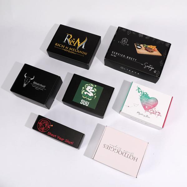 Custom CMYK Pantone Printing Folders Box for Shipping Clothing Luxury Mailer Packaging