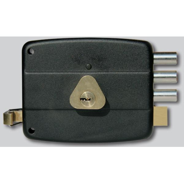 Rim Door Lock 35 - 50mm Iron Deadbolt Lock / Security Night Latch Lock with Standard Anti Theft Protection