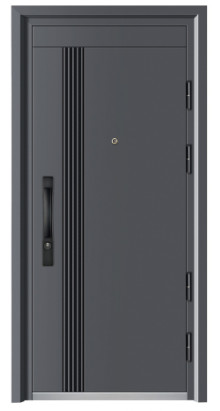 New Modern Italy Design Hot Sale Metal Other Front Entry Door Cheap Price Exterior Steel Security Doors for Houses