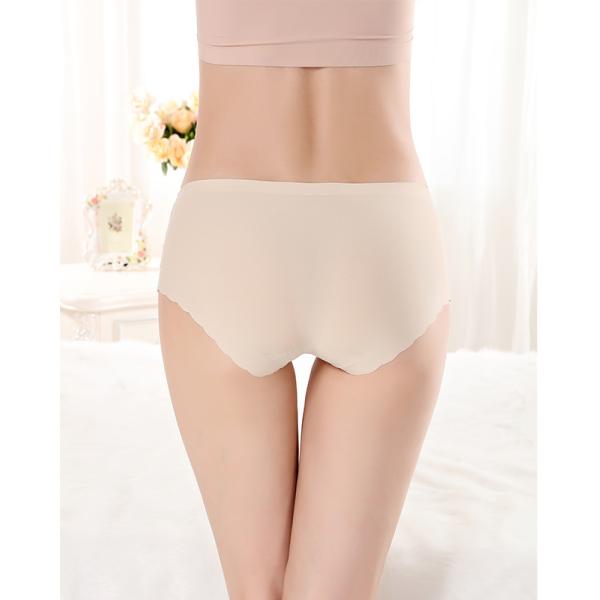 Crocheted Seamless Underwear Fat Ruffled Plus Size Female Underwear