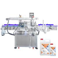 Máquina de rotulagem automática de lado único de balde de plástico PET para detergente de roupa YM610