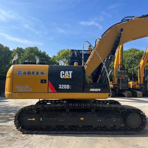 100% оригинальный использованный CAT Caterpillar 320D Crawler 1m3 мощность гидравлический экскаватор