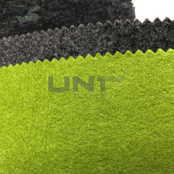 Вышивка хлопка полиэстера подпирая ткань со стразом