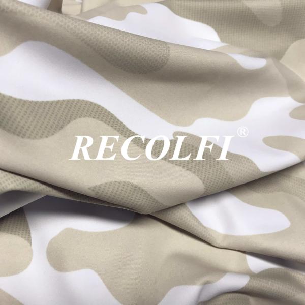 Printed Camo Elastane Soft 152CM Women's Activewear