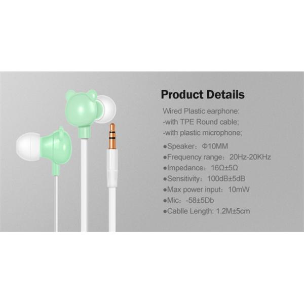 Multifunctional Extra Bass Earbuds In Ear Wired Earphones With Mic