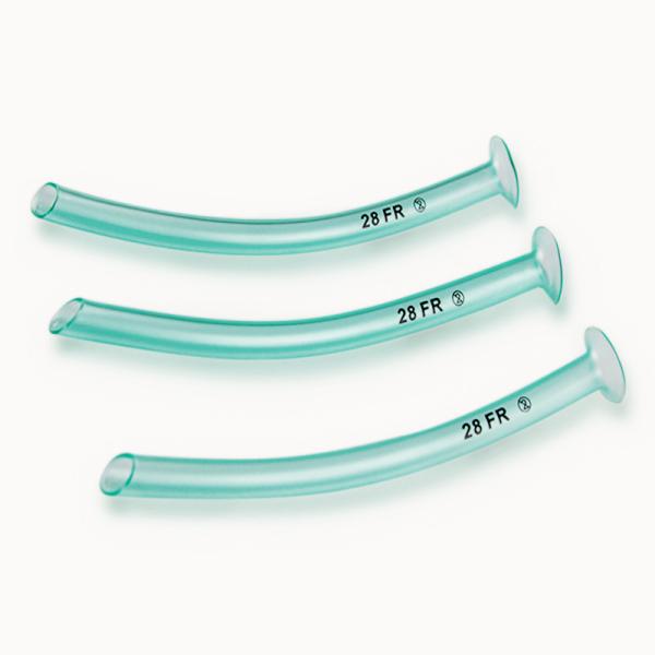 Harmless Nasopharyngeal Airway Tube Green Color Fr10-Fr38 For Adult