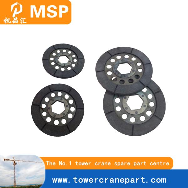 Standard Passenger Hoist Parts Tower Crane Brake Disc For Construction Site