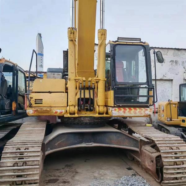 Excavadora PC400 de segunda mão com cilindro hidráulico original e alta potência