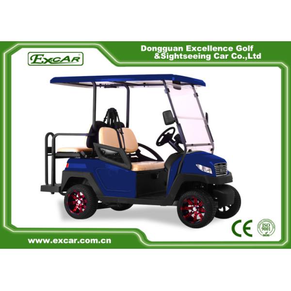 ADC Motor 48V 4 Seater Electric Hunting Carts / Club Car Electric Golf Car