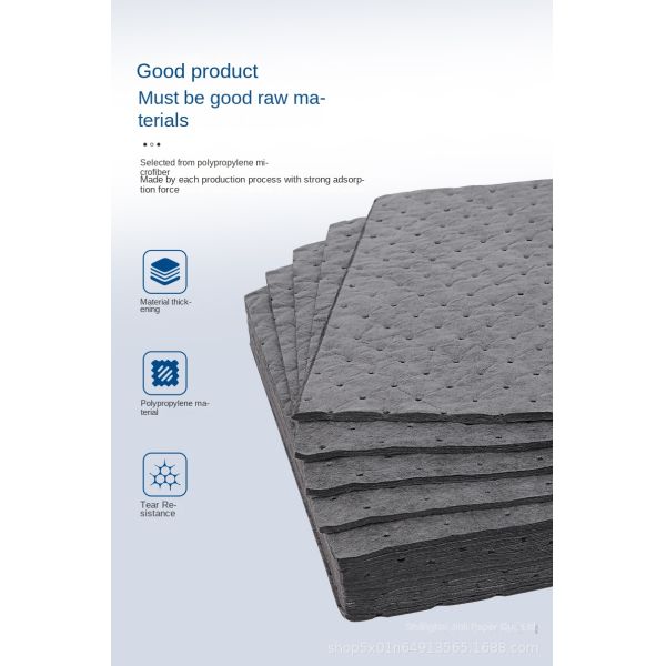 KILINE 30% Discount Gray Carbon Fiber Fabric Woven Pressure Point Adsorption Eco-Friendly Industrial Cleaning Paper