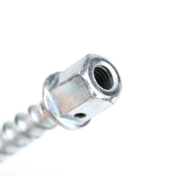 M10 Anclaje de vara de hilo de brida HEX electrolibrado para tornillos de pernos en ventilación de calefacción