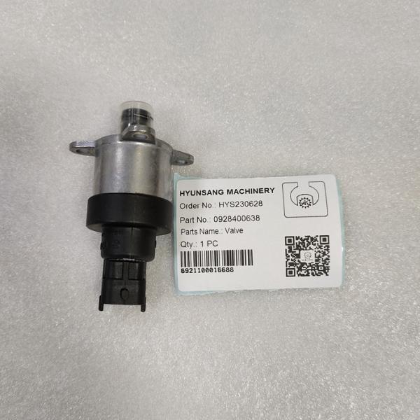 Válvula de solenoide de medida do controle do regulador da bomba de combustível 0928400638 para 0928400481 a máquina escavadora Spare Part