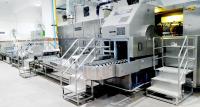 Chaîne de production de cornet de crème glacée d'acier inoxydable grande vitesse fonctionnant 380V