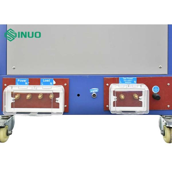 IEC 60669-1 Clause 18.3 Tungsten / Halogen Lamp Load Cabinet For Plug And Socket Testing