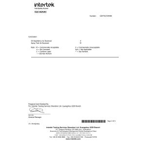 Shandong Teller Textile Co., Ltd. Сертификации