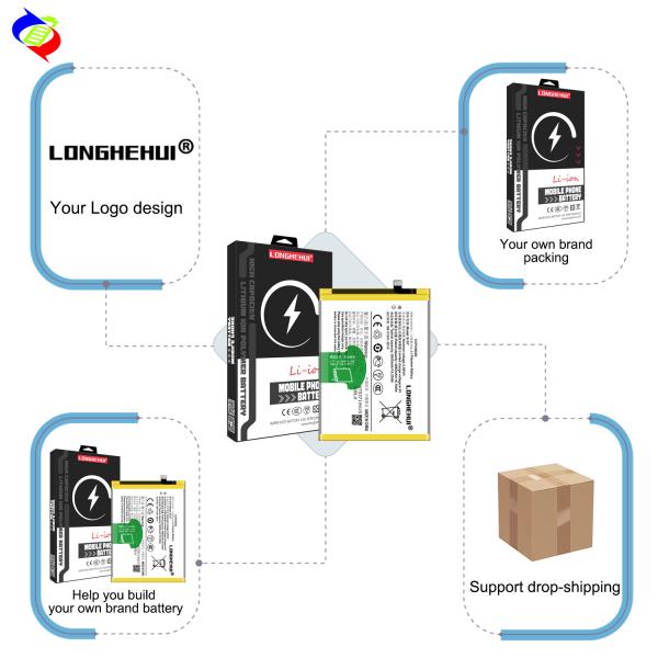 Baterias recarregáveis B-O2 para vivo IQOO 5 PRO 5G V2025A ODM/OEM MOQ e duração