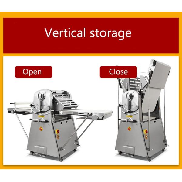 630mm European Dough Sheeter/ Pastry Dough Roller Machine for Optimal Performance