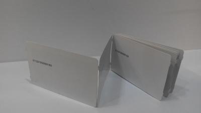 216 Rfid Writable Nfc Tags Card 13.56mhz Frequency , Blank Nfc Cards