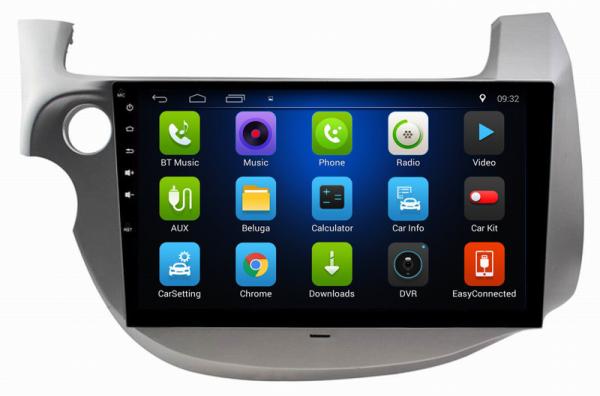 Ouchuangbo 10.2 inch car gps navi radio for Honda Fit with MP3 MP4 1080P video USB android 8.1 system