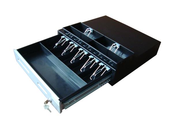 18 Inch Heavy Duty POS Cash Drawer  Ball Bearing Slides Metal Wire Gripper  Steel Construction , 460E