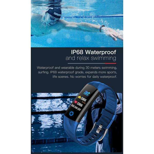 Smart Band Color Screen Blood Pressure Monitor Smartwatch