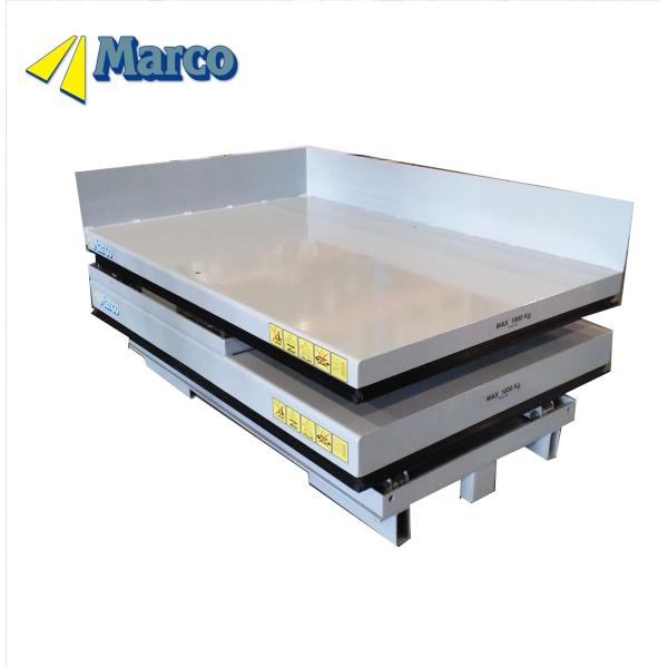 1000kg Hydraulic Tilt Scissor Lift Table M2-010090-D2 MT and Customized for Your Business Needs by Marco Material Handling