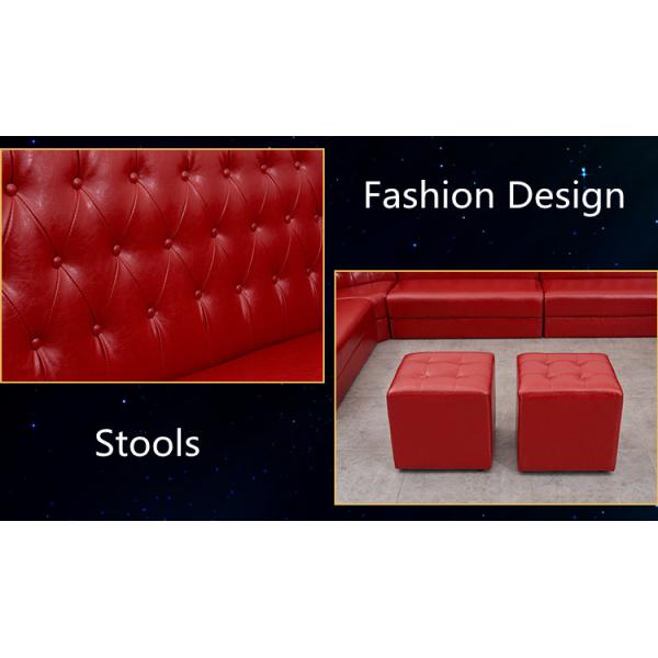 Modular U Shaped Leather Sectional Couch With Chaise Hotel Lobby Princess