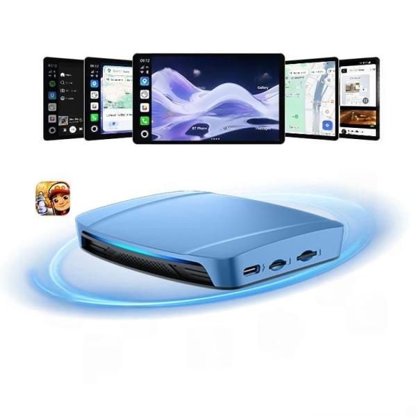 TBox CarPlay Ultra 8+256G Wireless Carplay Adapter Android Auto Box Compatible Carplay AI Box for Netflix Google