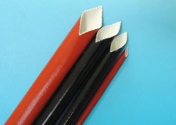 H Grade Multi Color Expandable Braided Sleeving High Temperature Fiberglass Sleeving