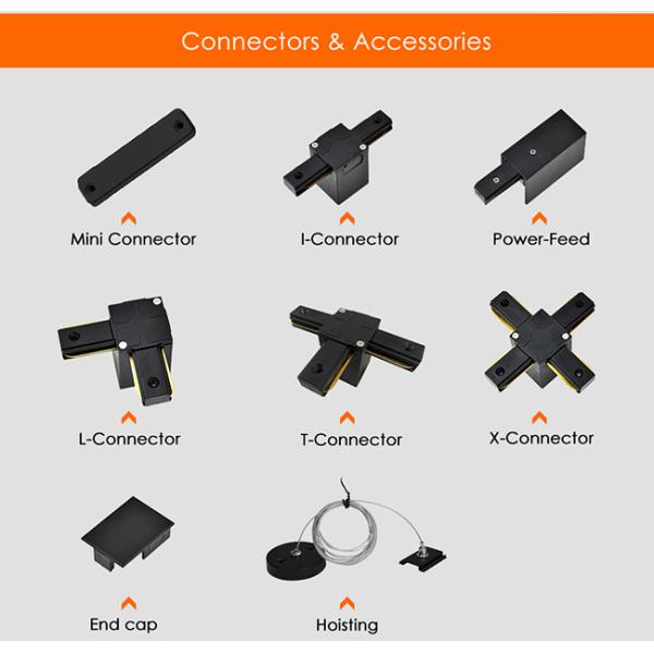 Bridge Suspension Wire Suspension 2 Wire Track Rail System Aluminum