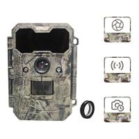 24MP Scouting Trail Camera ne rougeoient non déclencheur infrarouge noir de la vision nocturne 0.25s