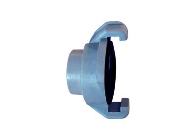 Conector rápido da linha fêmea do acoplamento da mangueira de nylon plástica do Garra-fechamento
