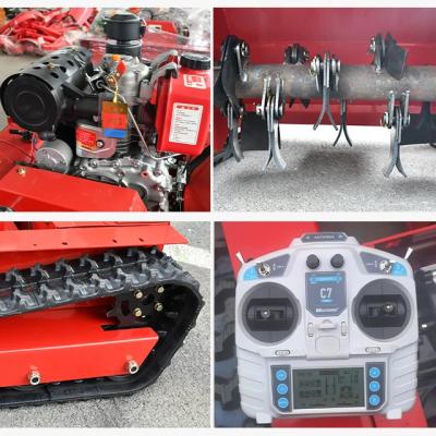 Garden Tractor Lawn Mower 12HP Remote Control Self-Propelled Lawnmower