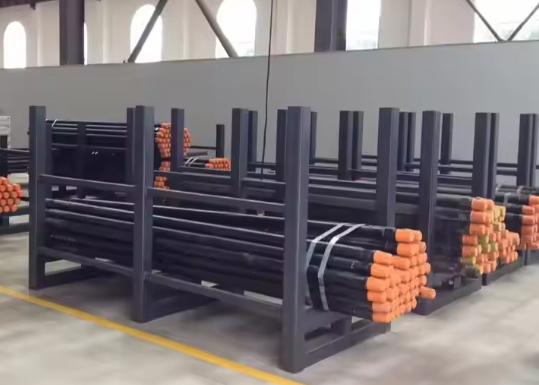 鉱山機械用小穴掘削用インテグラルドリルロッド