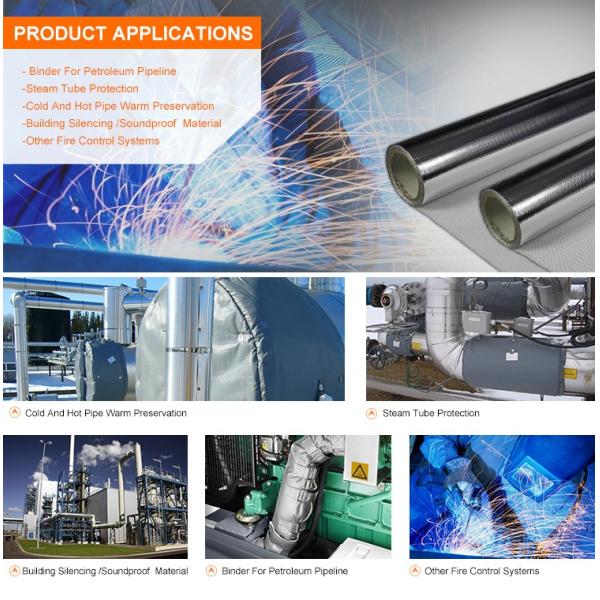 Aluminum Foil Fiberglass Cloth