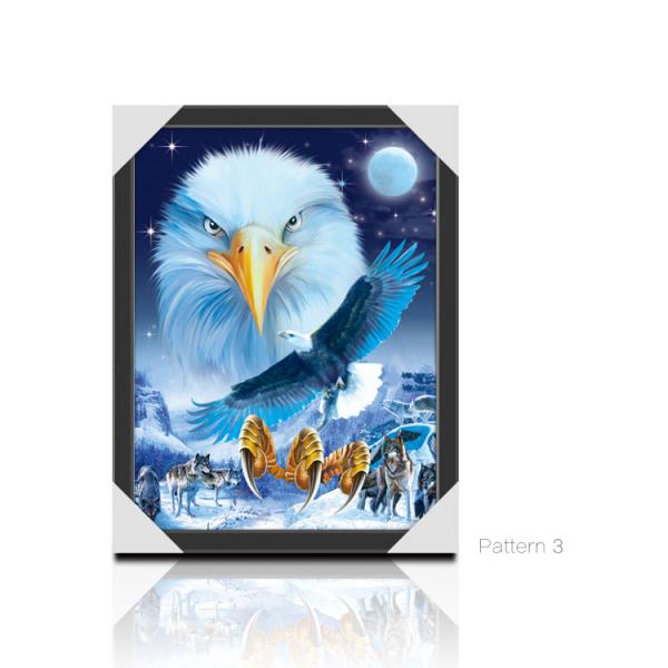 American Indiana Design 3D Lenticular Printing Customized Size SGS