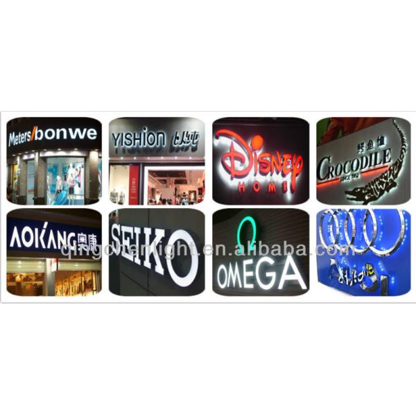 SMD 5050 Full Color DC12V Waterproof 4Chips Square Sign Module Led RGB Module