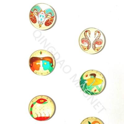 Dia 30mm SmFeN Decorative Refrigerator Magnets Permanent Magnet Assembly