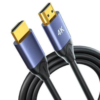 4K 30HZ 1.4 Hdmi To Hdmi Data Transfer Cable Nylon Braiding For Laptop To Tv