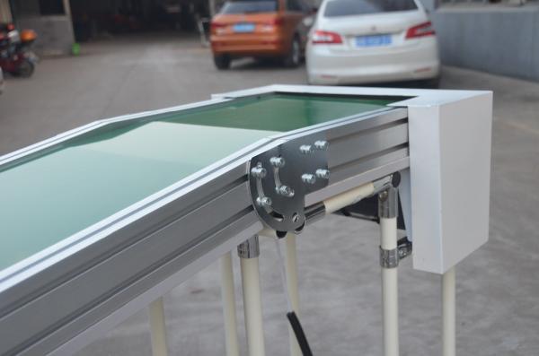 Adjustable Conveyor Belt Assembly System DY152 , Heat Resistant Horizontal Belt Conveyor