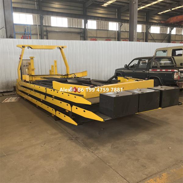 9000 LBS CARRIER DECK PLADING COBON STEEL WRECKER corpo de cama plana sem elevador de rodas