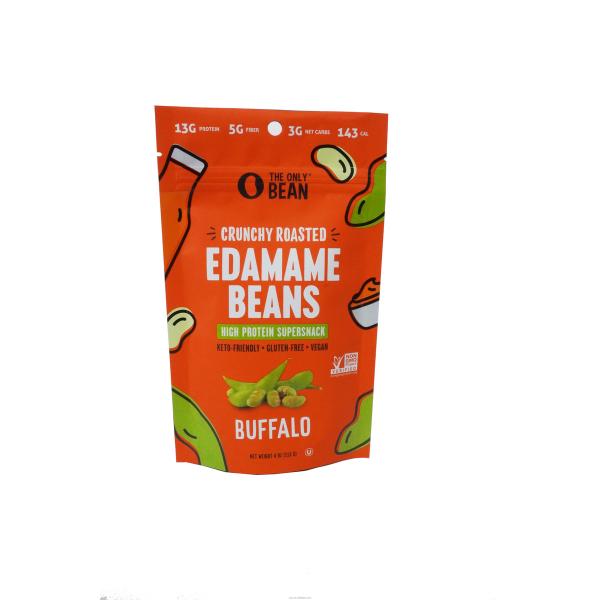 Plastique composite en feuille d'aluminium, haricots et sacs d'emballage avec coussin de côté