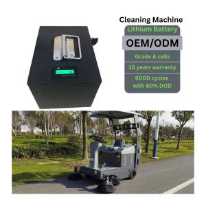 5000 Cycles Cleaning Machine Battery Rechargeable Lithium Battery Pack 24v200ah