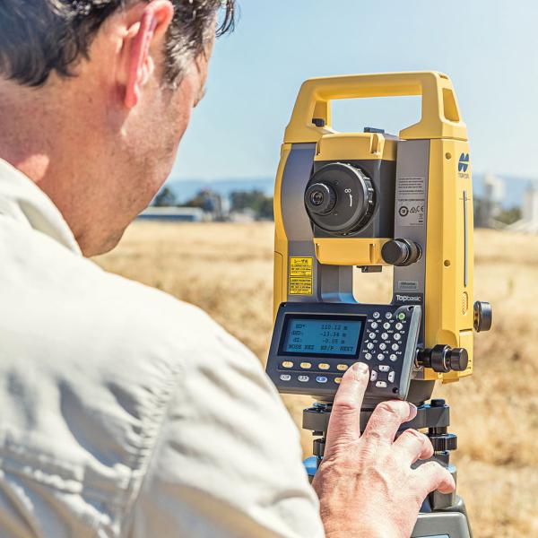 Topcon GM100 Powerful Total Station Dual Axis Tilt Sensor