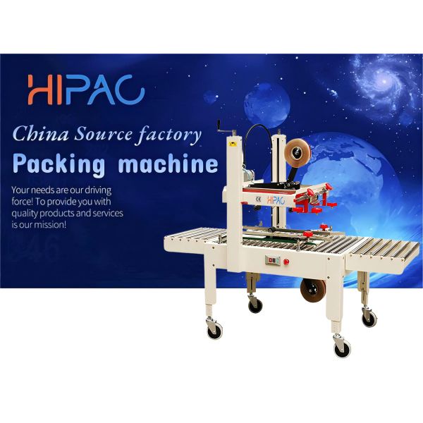 Semi-Automatic FXJ6050E Carton Sealer with 20m/min Conveyor Speed for Flexible Manufacturing