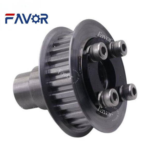 Pulley Driven S-93hpc 54594000 Shaft For GT5250 Cutter Machine With Steel Material And 0.14 Kg Weight