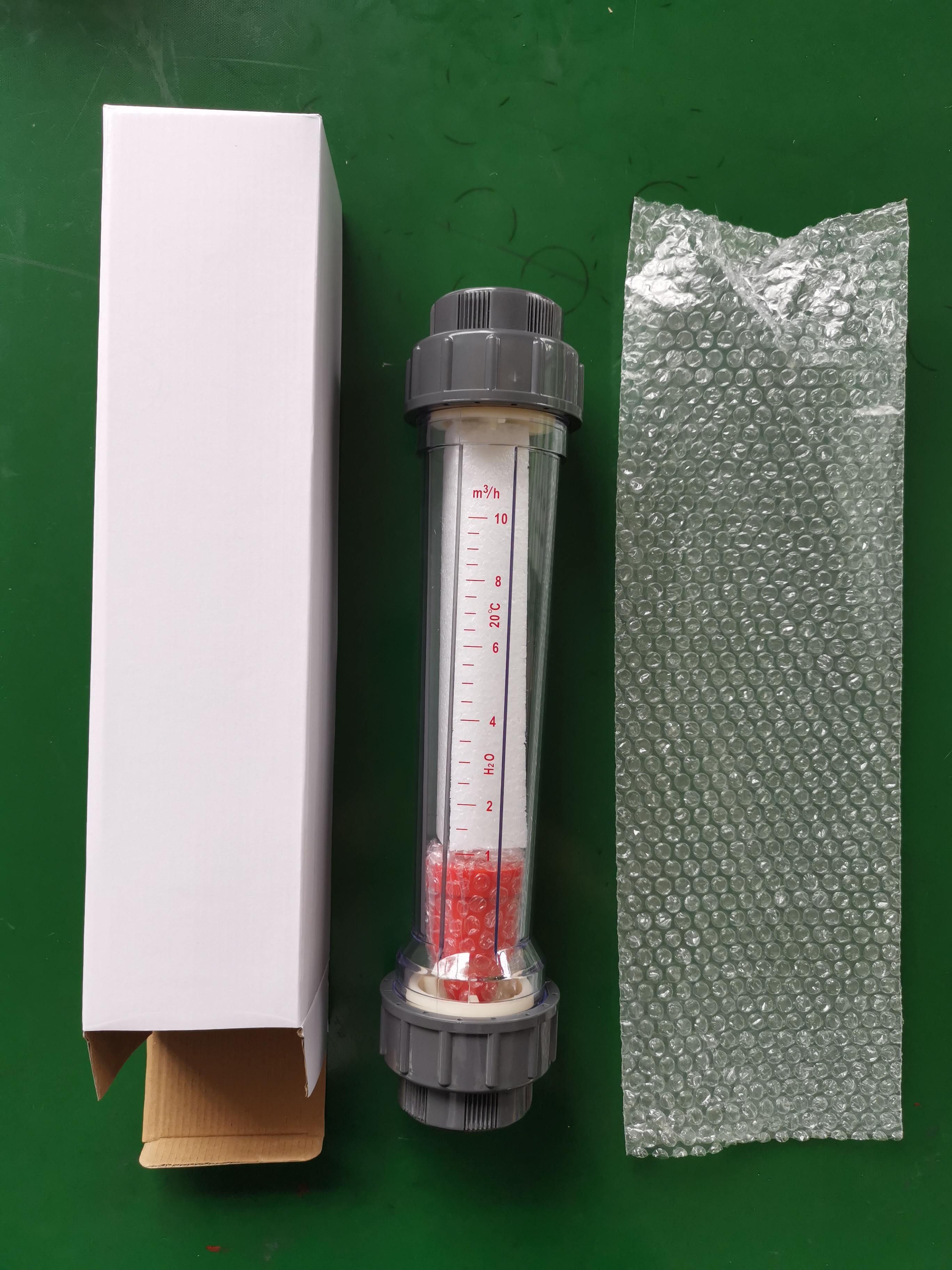 4% Accuracy Plastic Water Flow Meter 1/2 inch-6 inch Connection Female Thread or Flanged