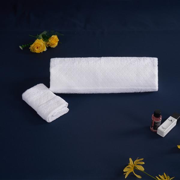 Home Cotton Star Jacquard Bath Towels Hotel Bed Sheet Rectangular Yarn Dyed