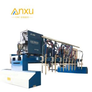 Máquina automática de corte por chama de plasma para tiras de placas CNC para